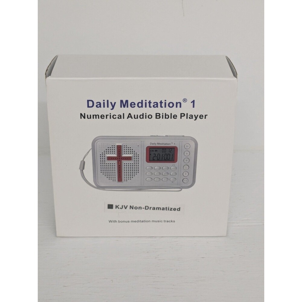 Daily Meditation 1 - KJV Non Dramatized Audio Bible Player KJV Electronic Bible